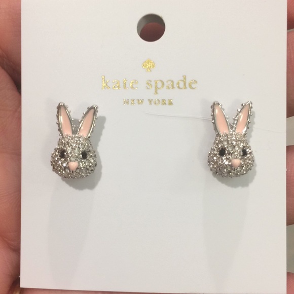 kate spade rabbit earrings